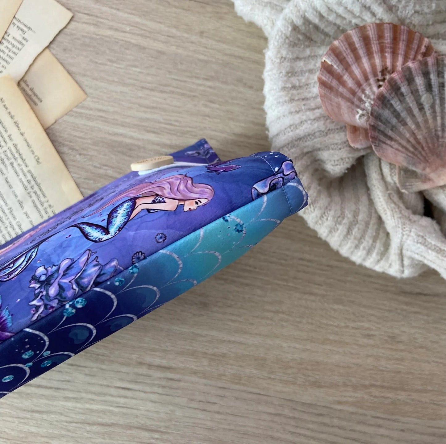 Funda literaria sirenas