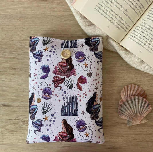 Funda literaria sirenas impermeable