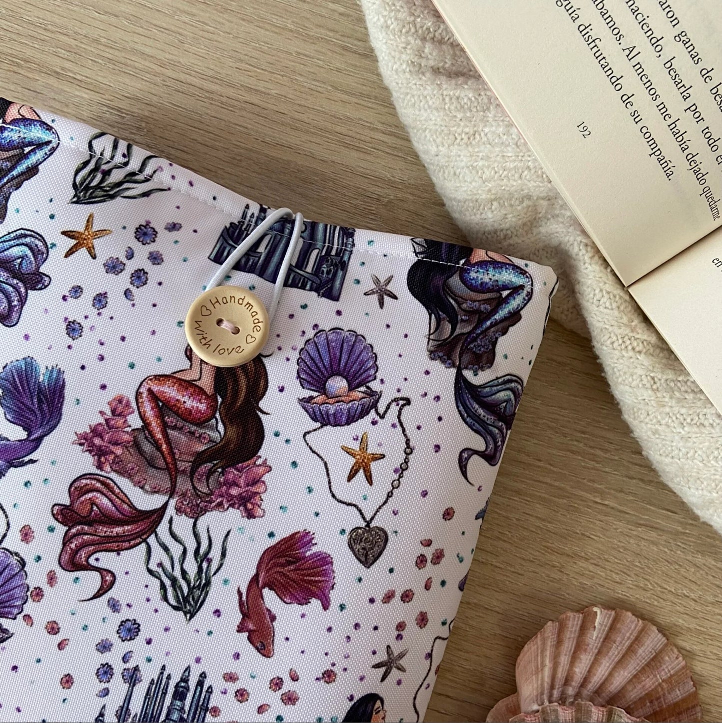 Funda literaria sirenas impermeable