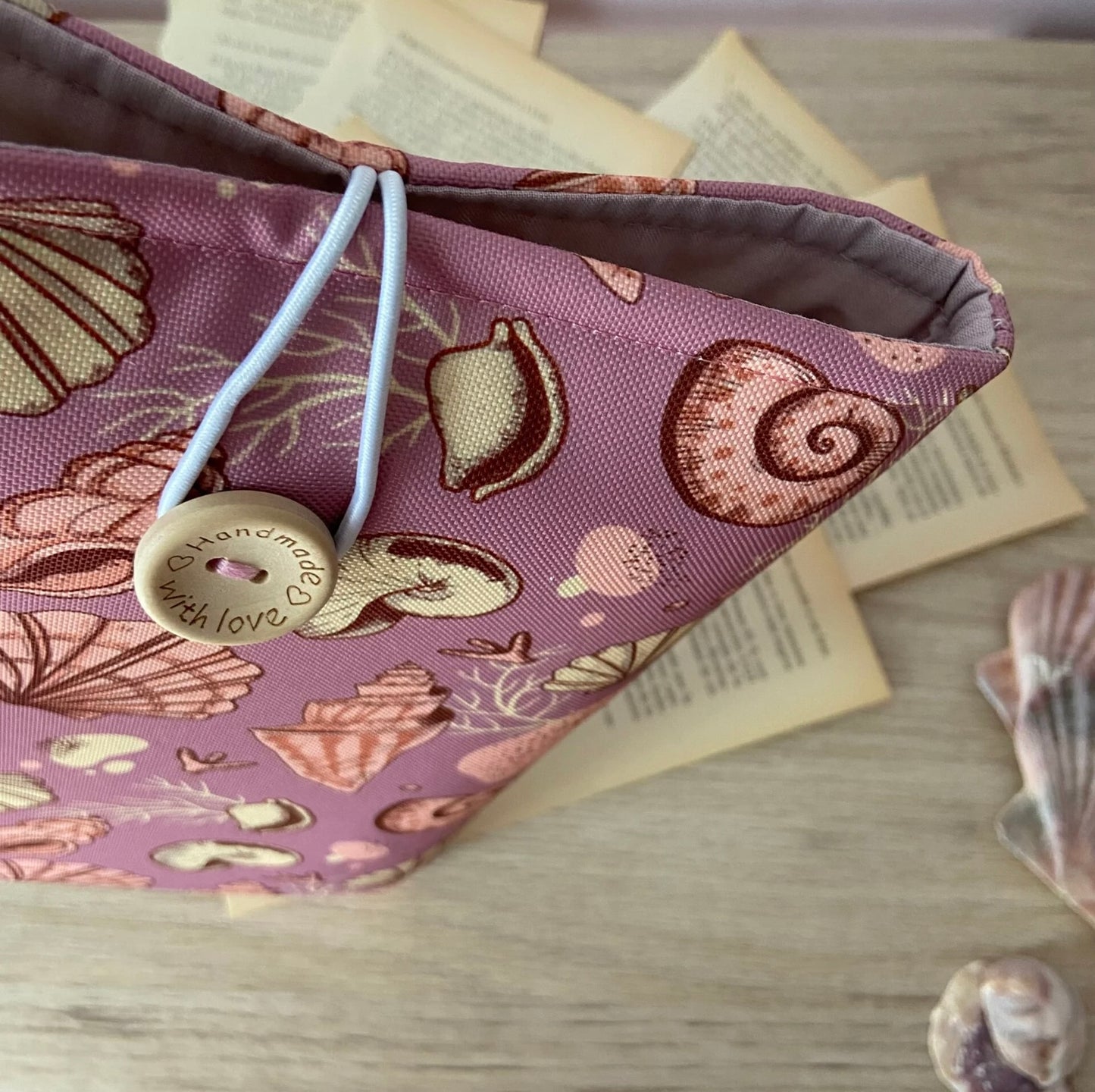 Funda literarias conchas impermeable