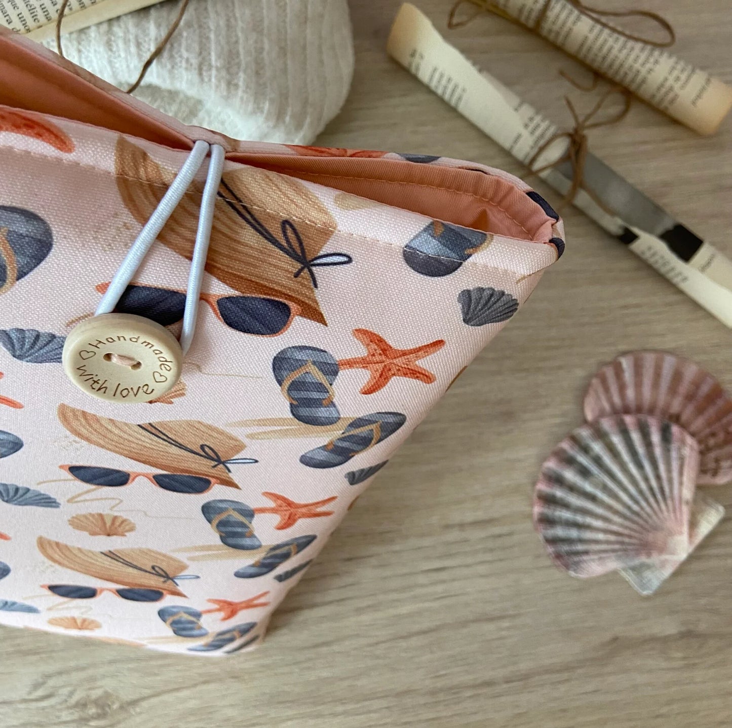 Funda literaria beach