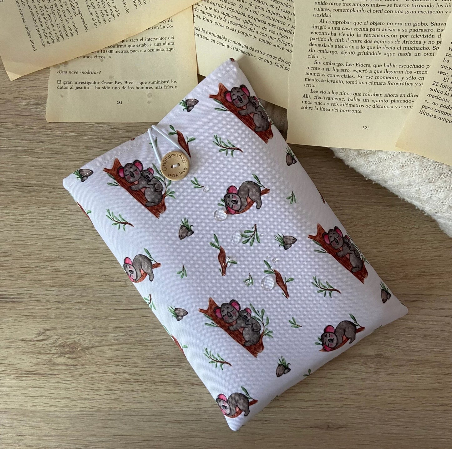 Funda literaria koalas impermeable