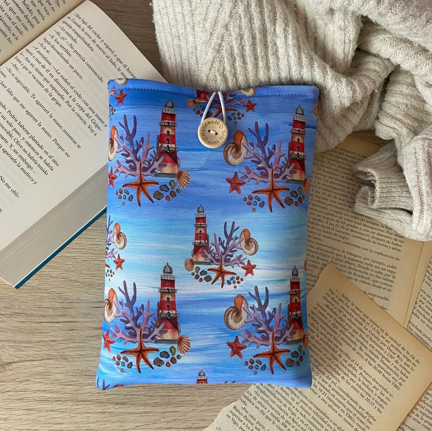 Funda literaria el farero