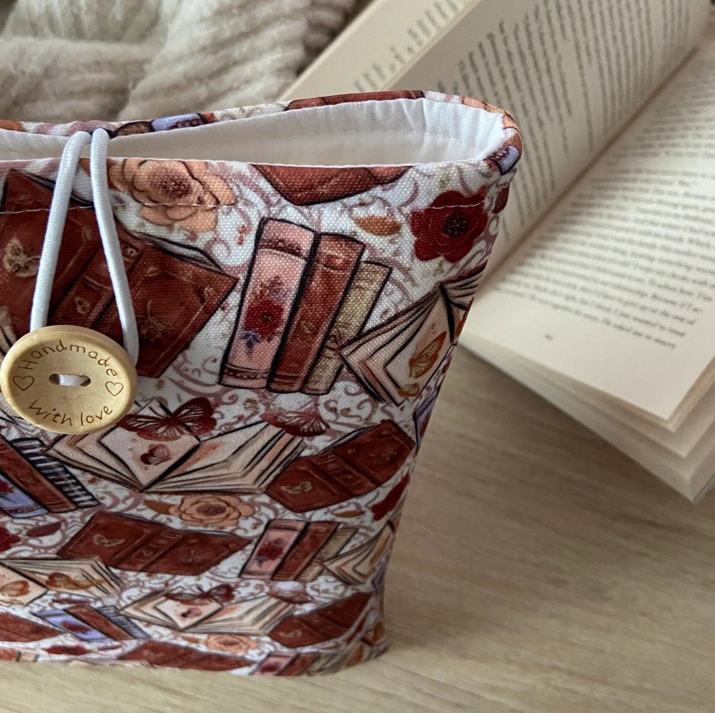 Funda literaria la magia de la lectura