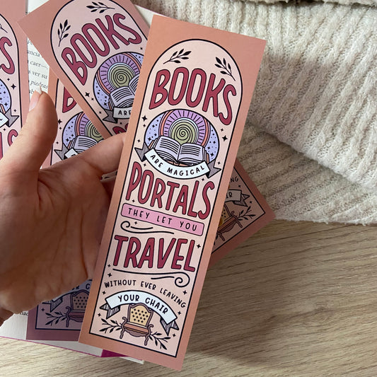 Marcapáginas Books are magical portals