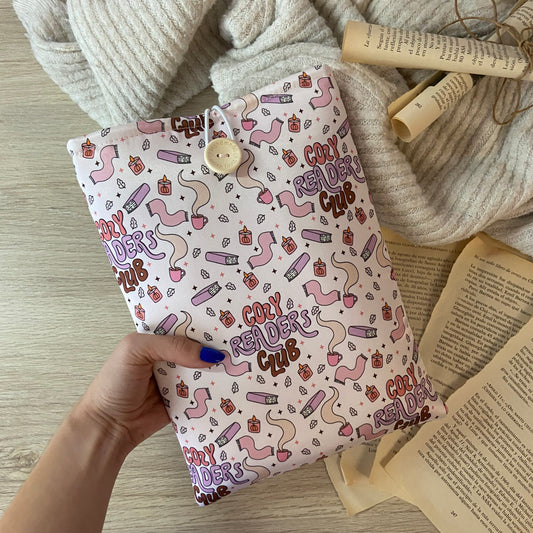 Funda literaria Cozy readers club