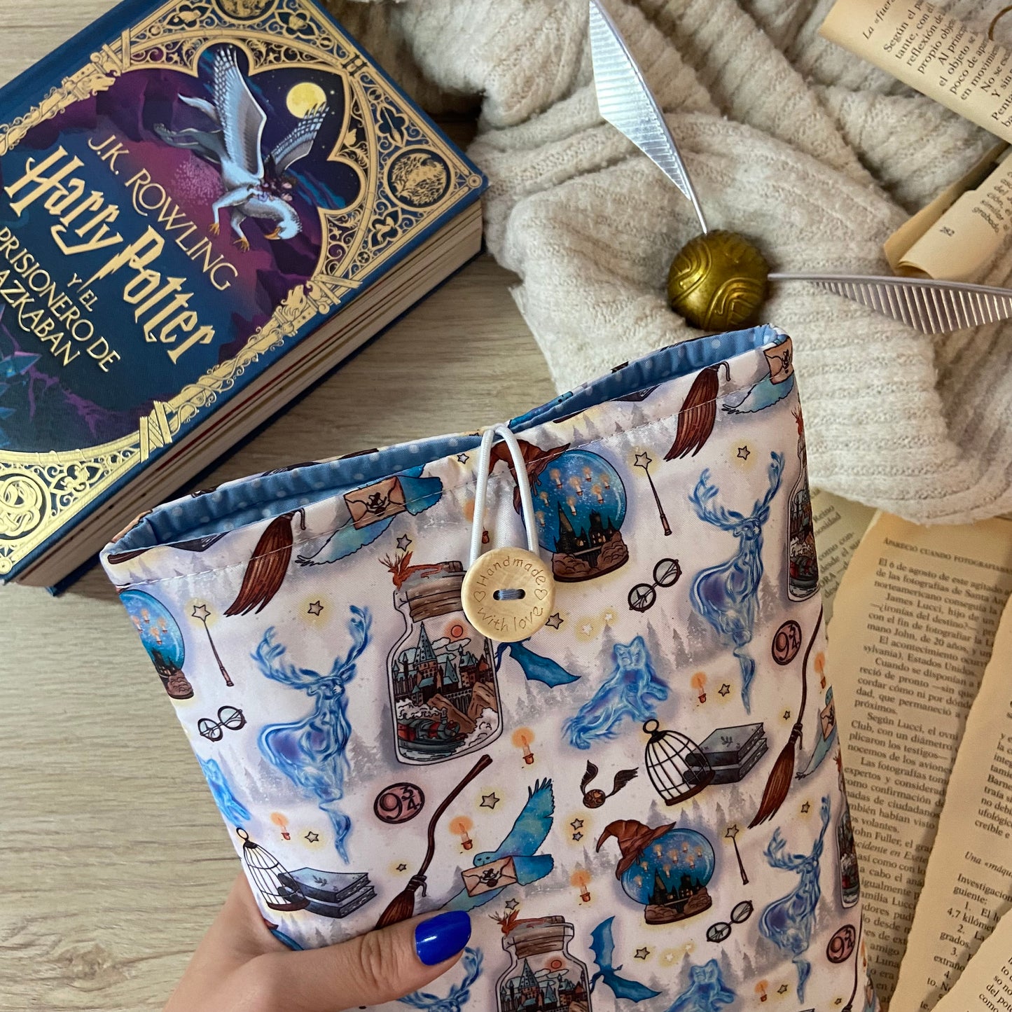Funda literaria expelliarmus