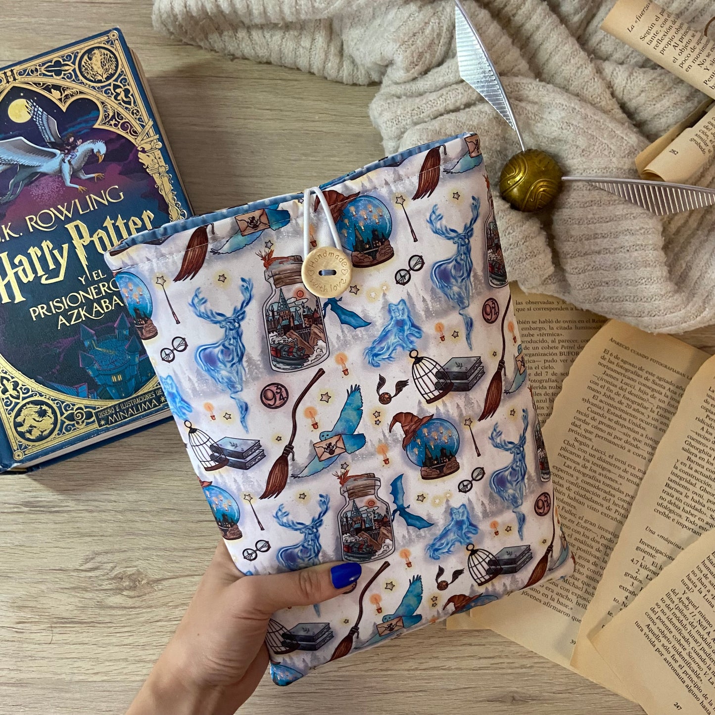 Funda literaria expelliarmus