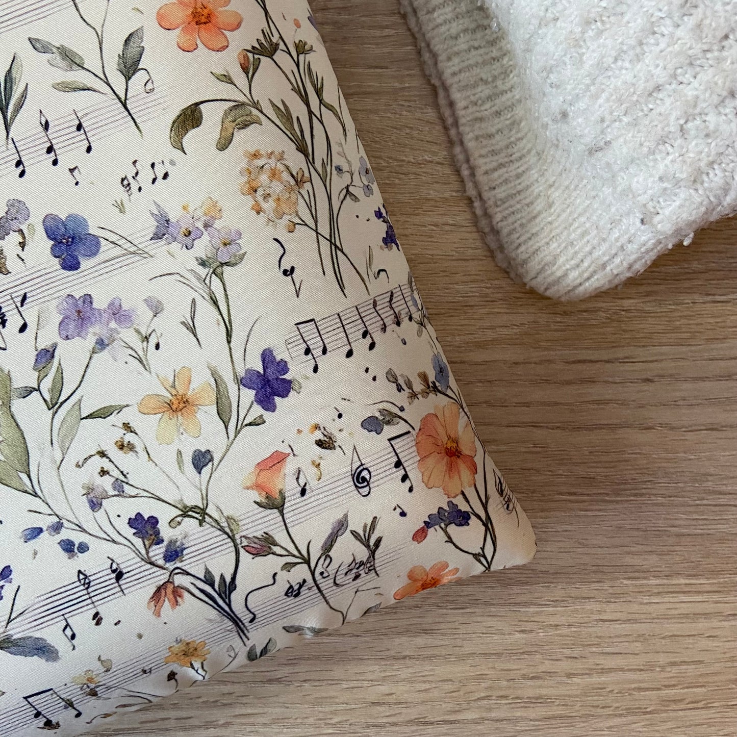 Funda literaria las flores musicales