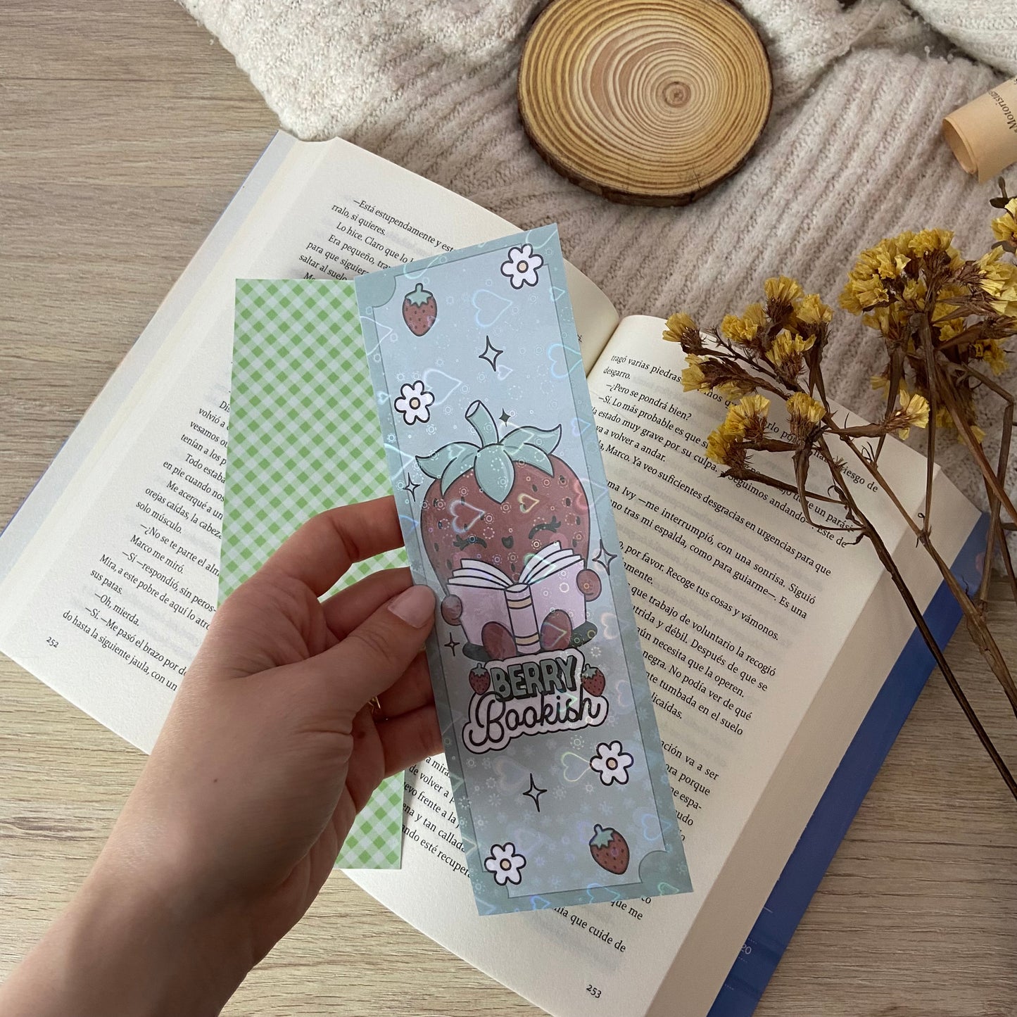 Marcapáginas Berry bookish