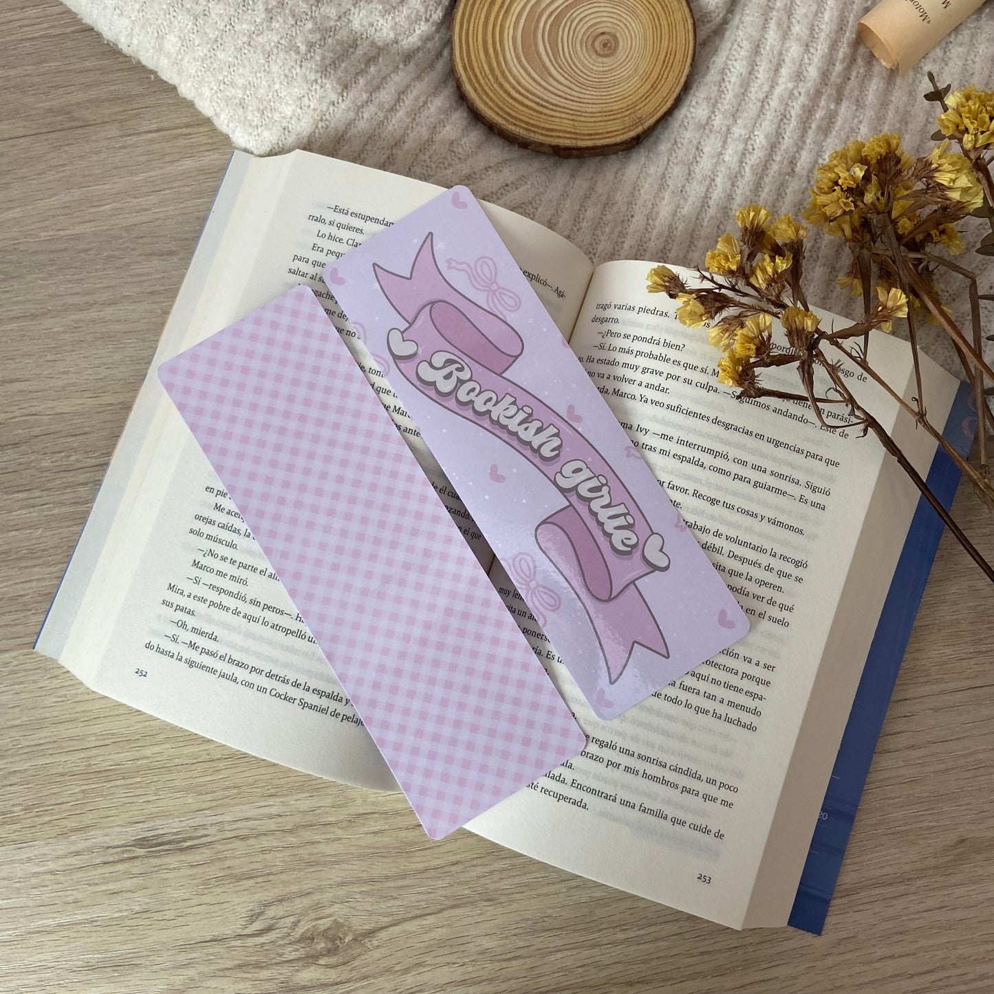 Marcapáginas Bookish girlie