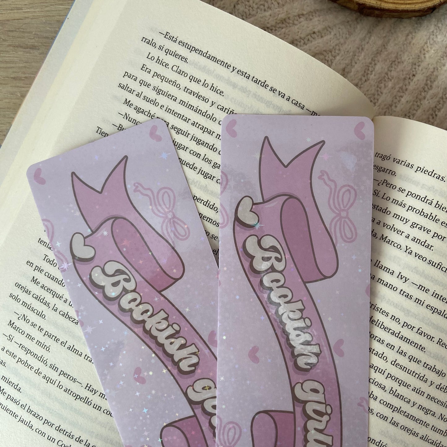 Marcapáginas Bookish girlie