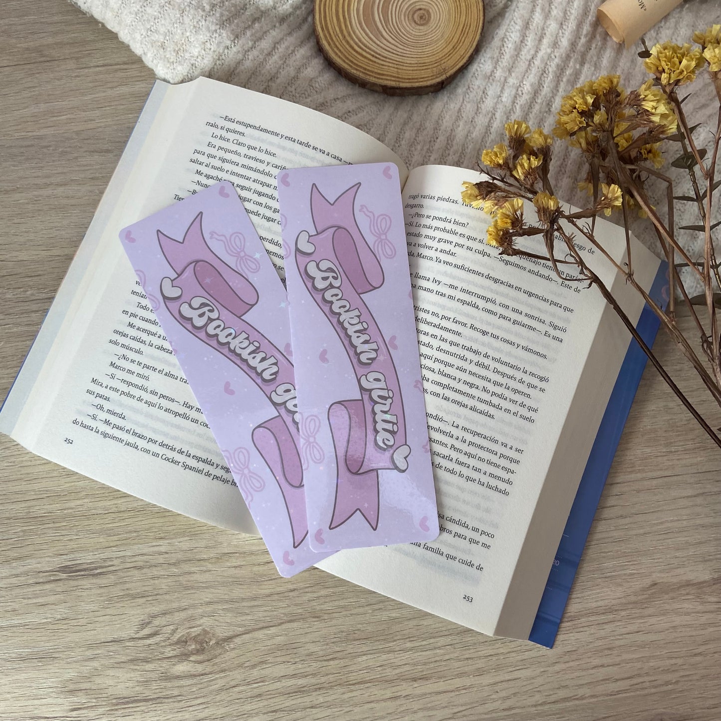 Marcapáginas Bookish girlie