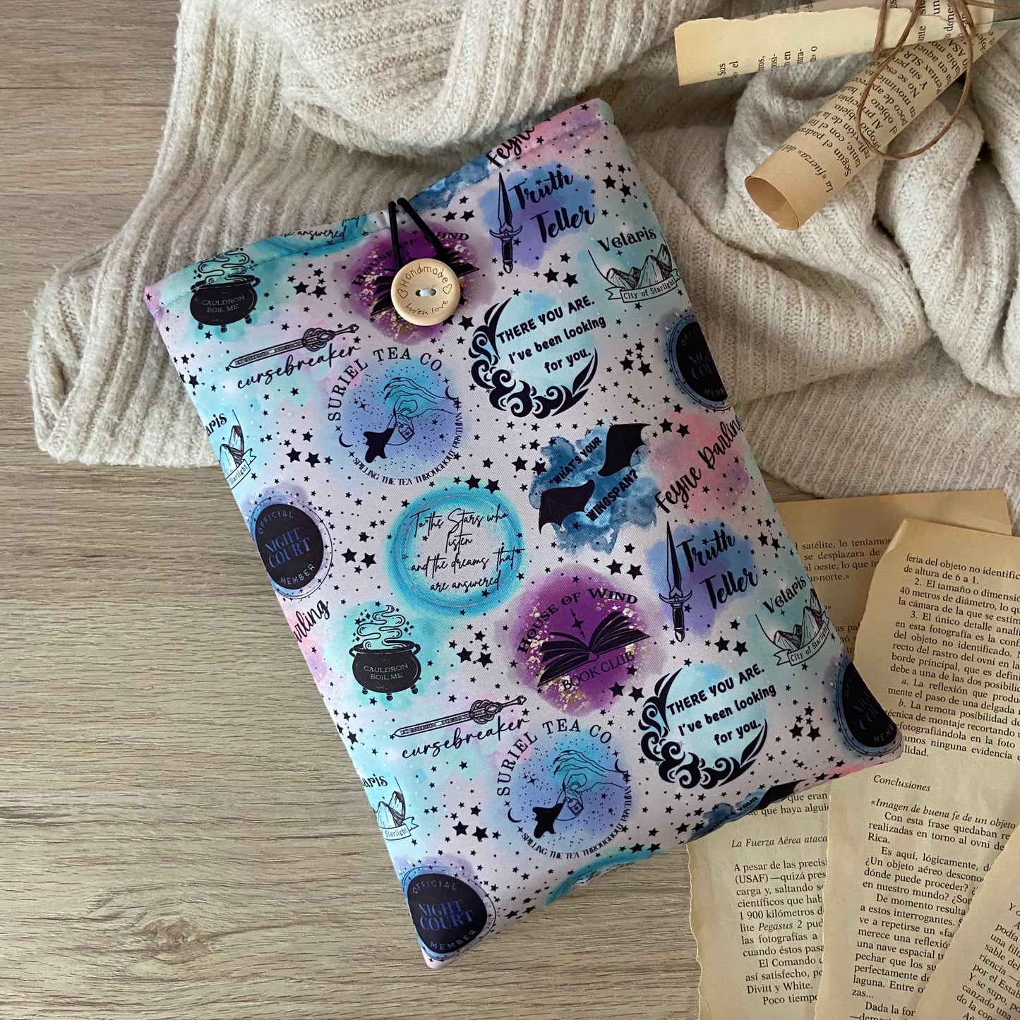 Funda literaria Night court