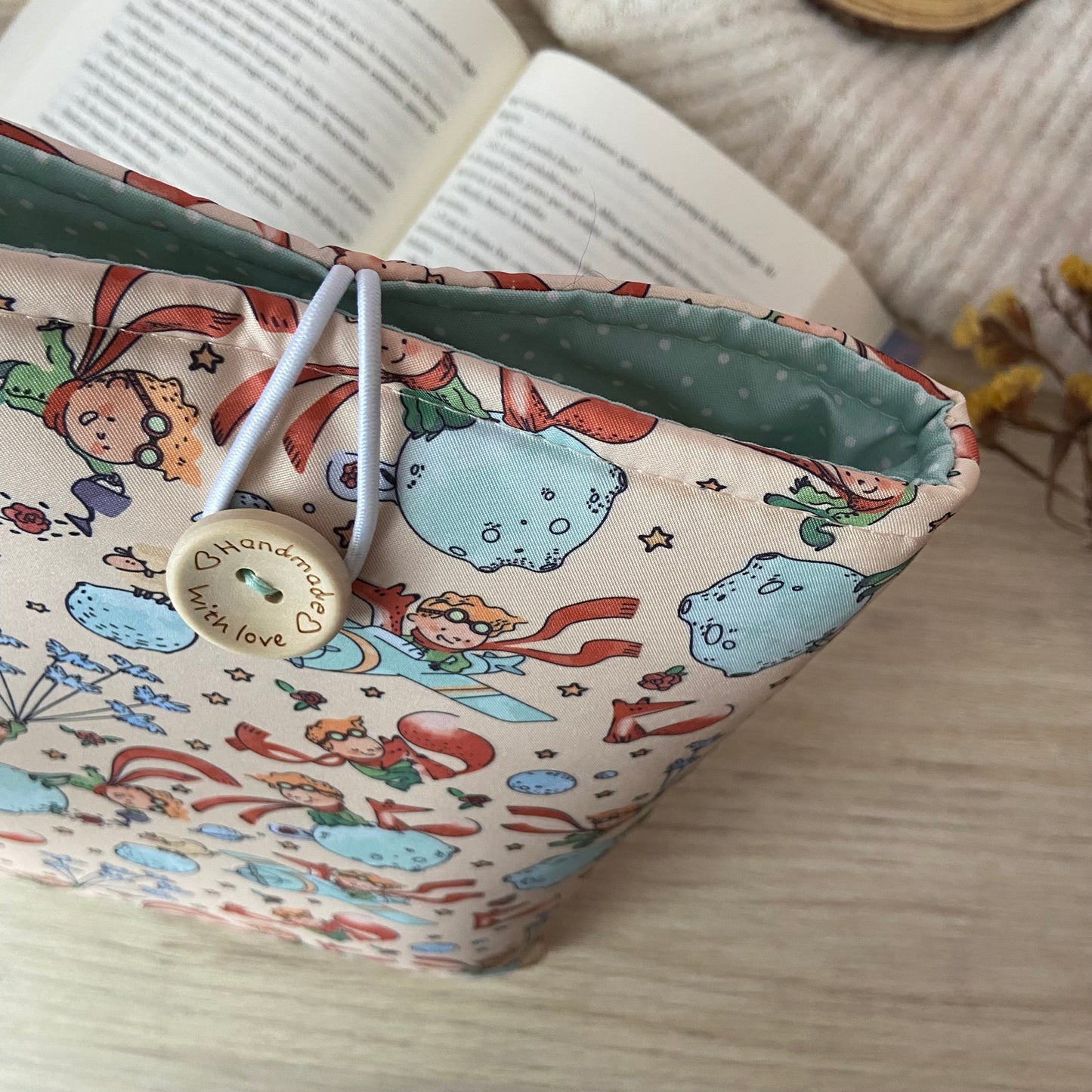 Funda literaria Principito aviador