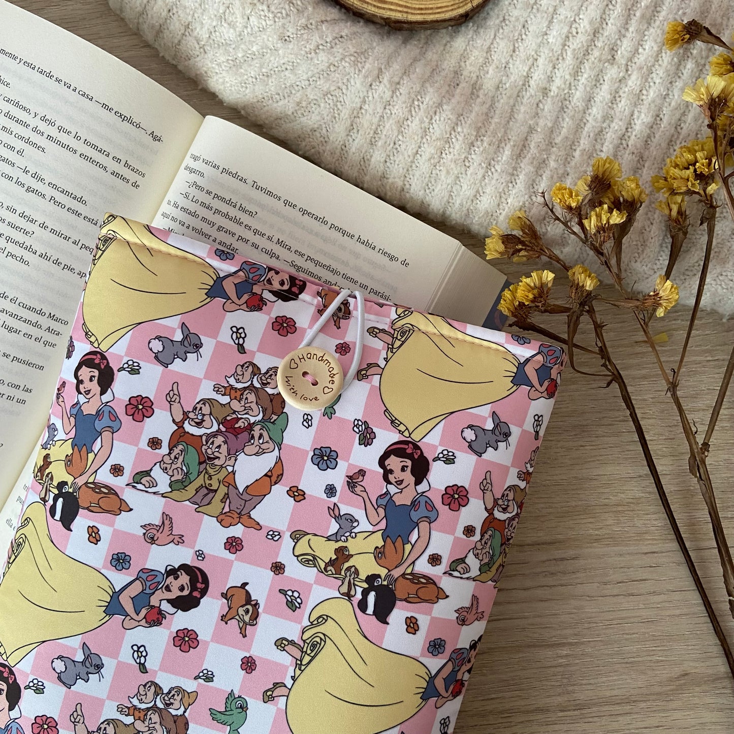 Funda literaria Blancanieves