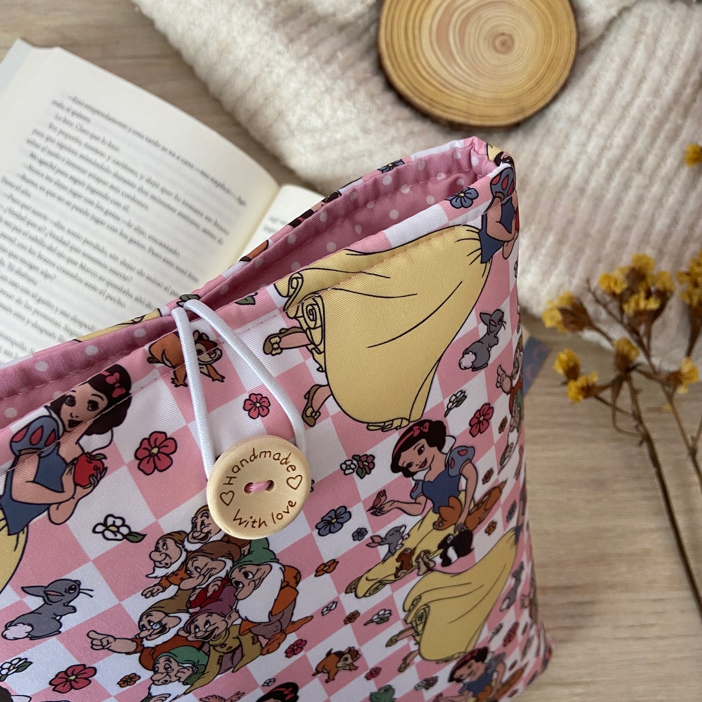 Funda literaria Blancanieves