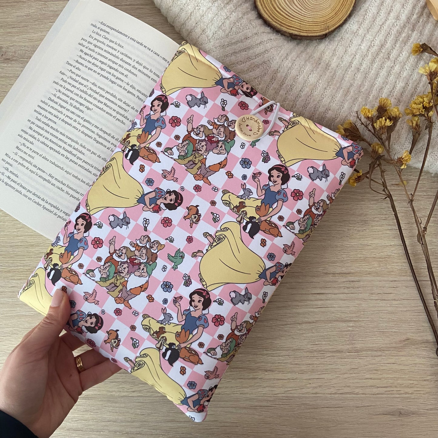 Funda literaria Blancanieves