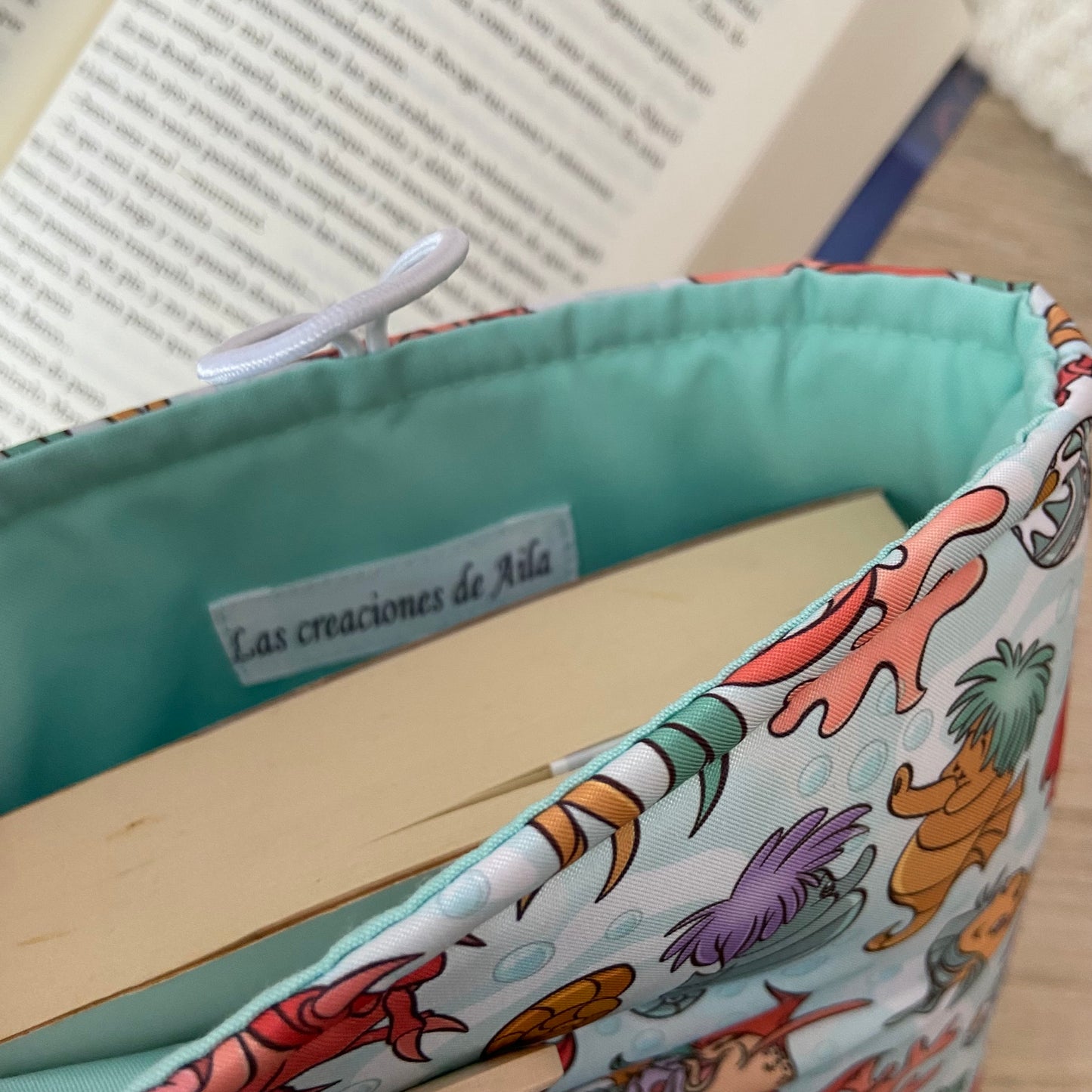 Funda literaria La Sirenita