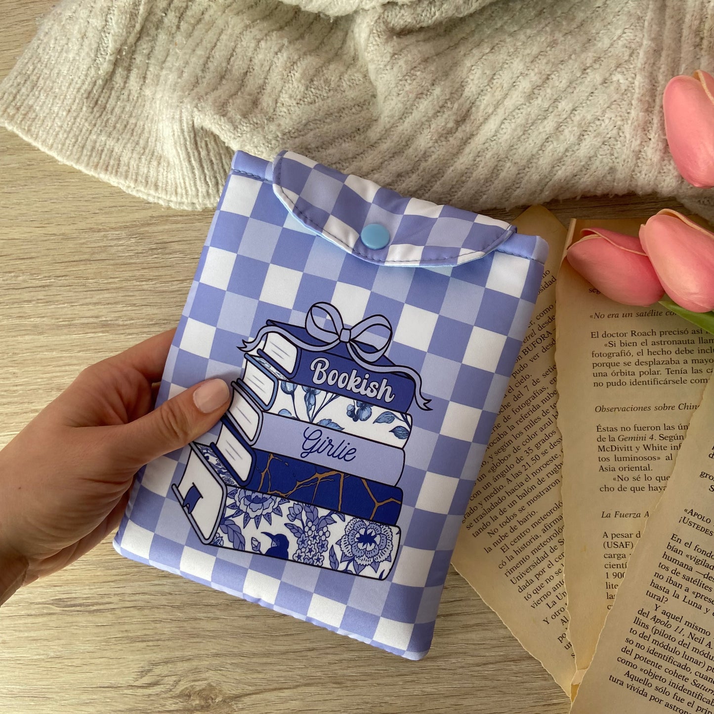 Funda kindle/kobo libra colour Bookish girlie
