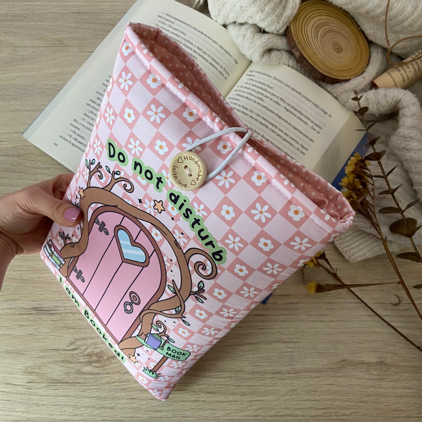 Funda literaria Do not disturb, I am booked!