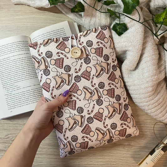 Funda literaria patinaje sobre hielo