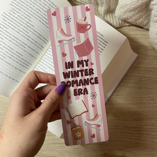 Marcapáginas in my winter romance era