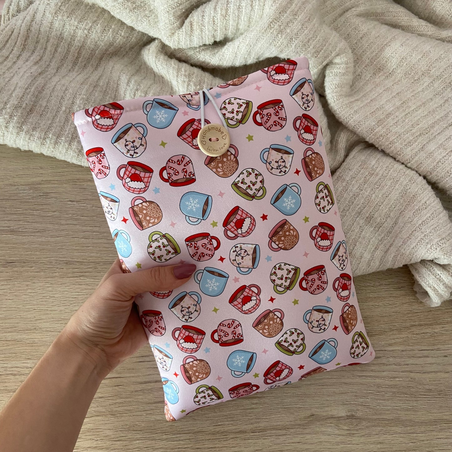 Funda literaria Christmas chocolate