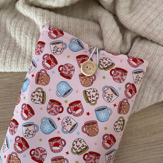 Funda literaria Christmas chocolate