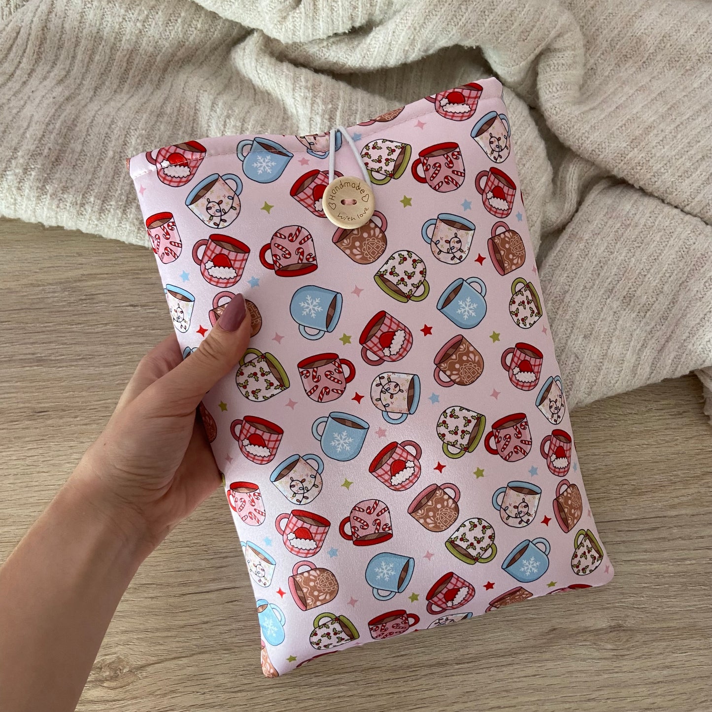 Funda literaria Christmas chocolate