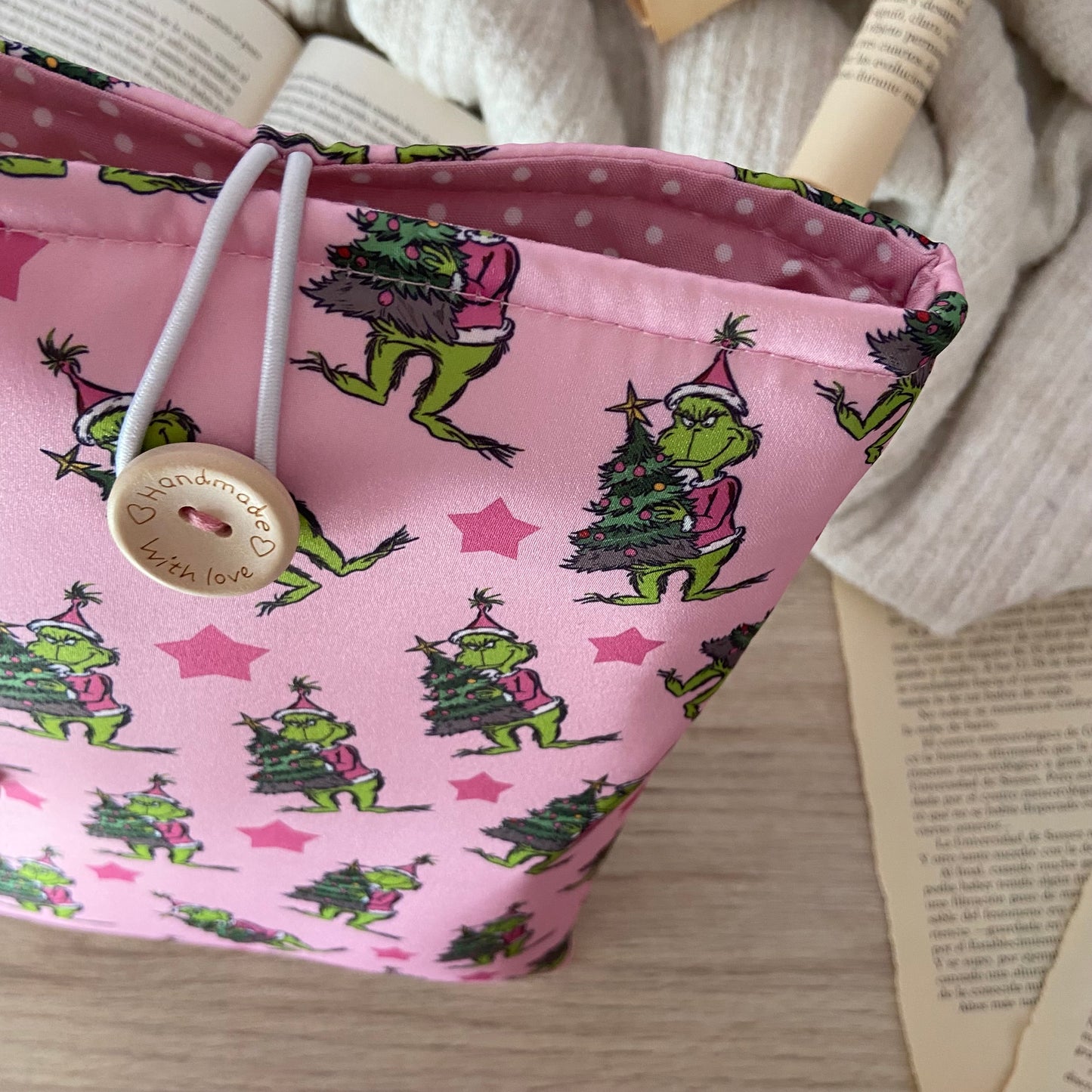 Funda literaria El Grinch