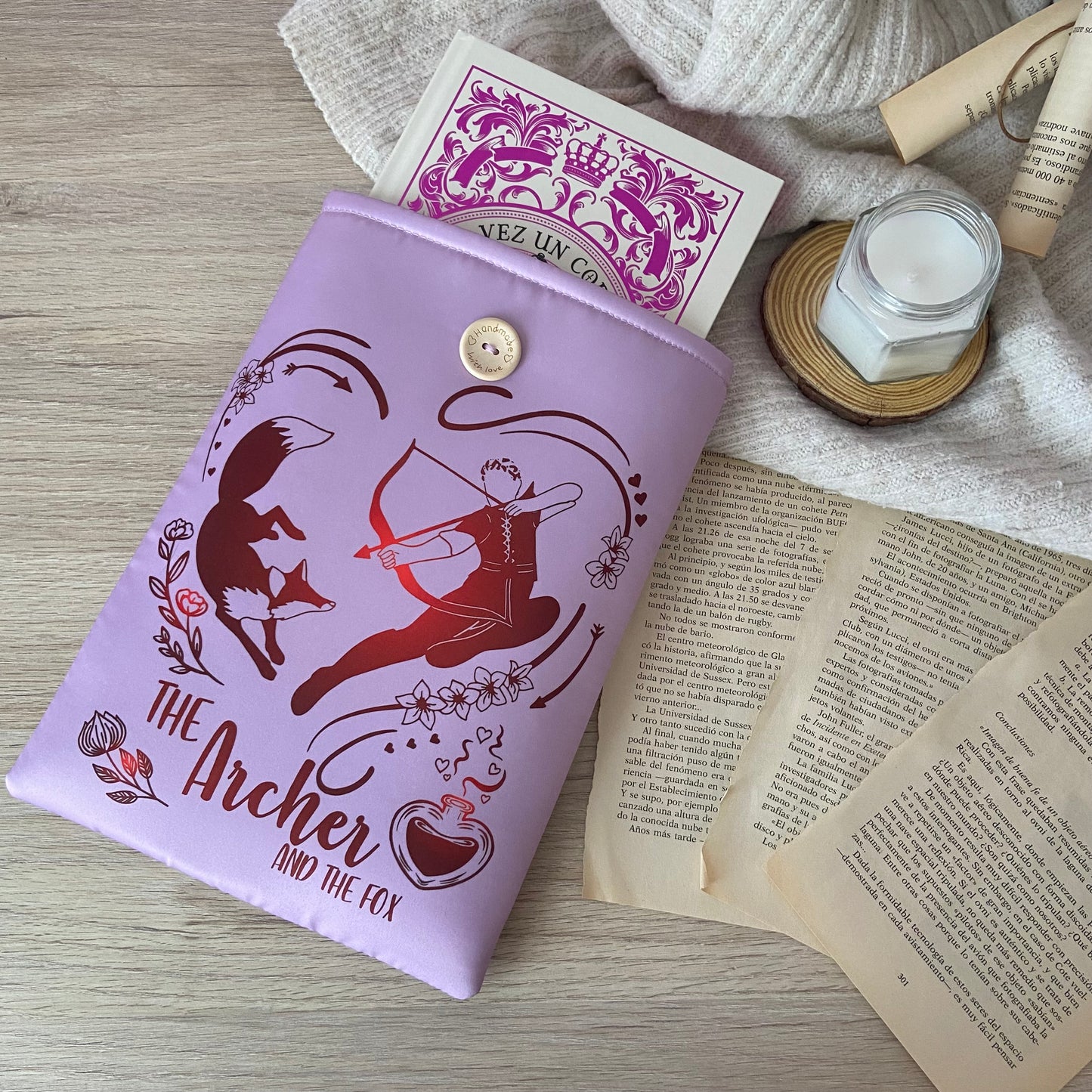 Funda literaria Once upon a broken heart/Érase una vez un corazón roto