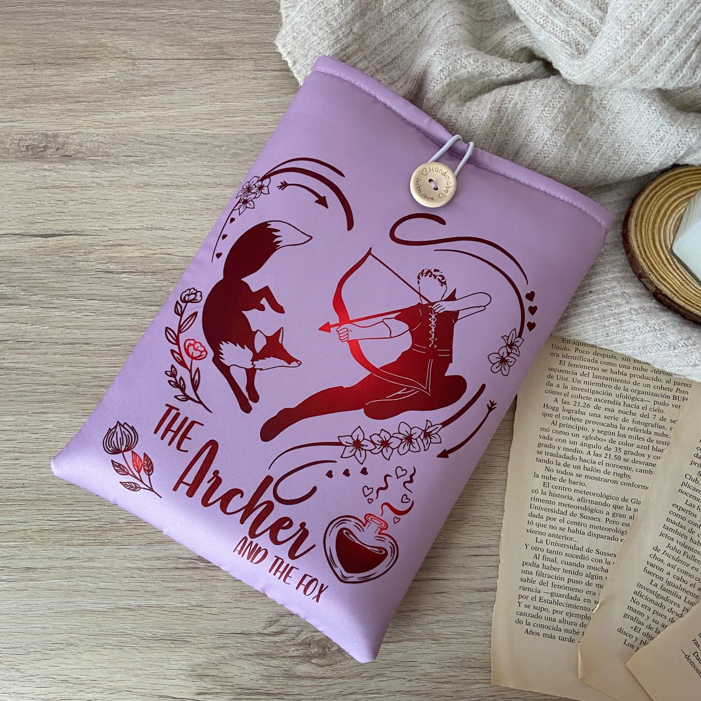 Funda literaria Once upon a broken heart/Érase una vez un corazón roto