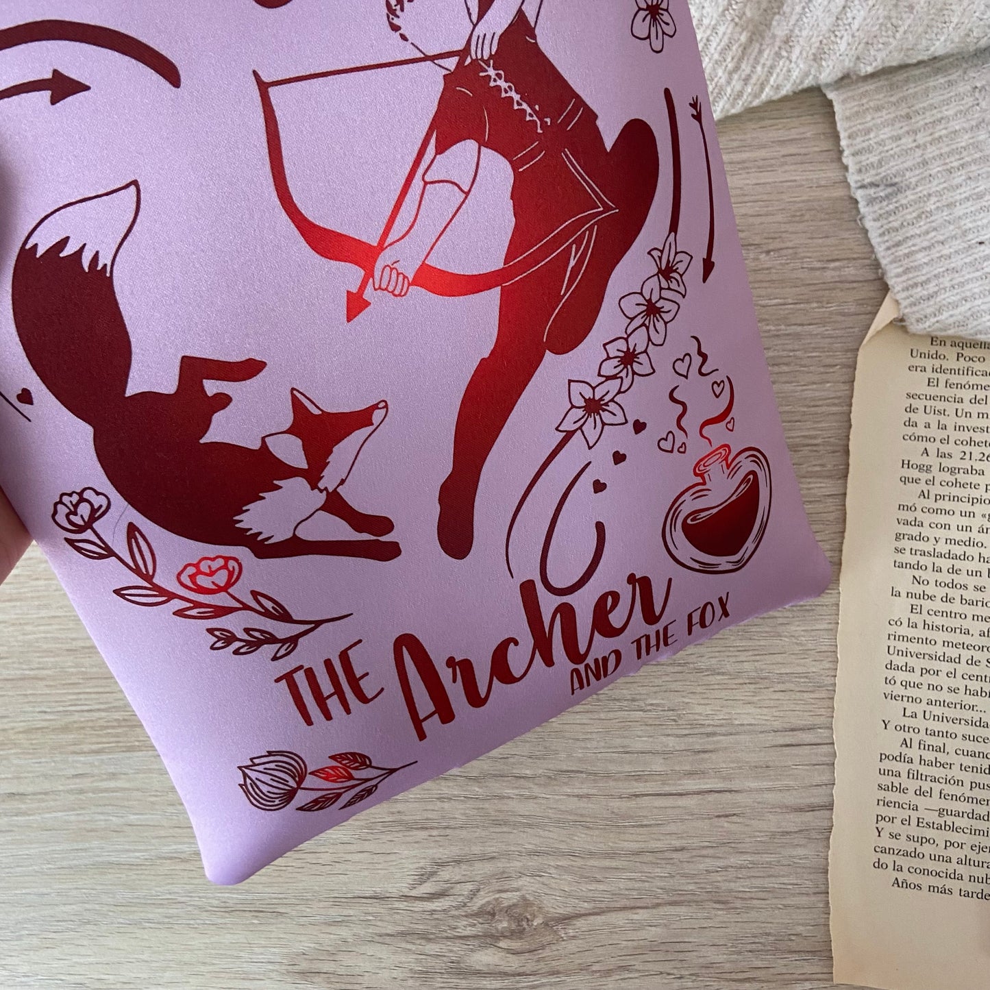 Funda literaria Once upon a broken heart/Érase una vez un corazón roto