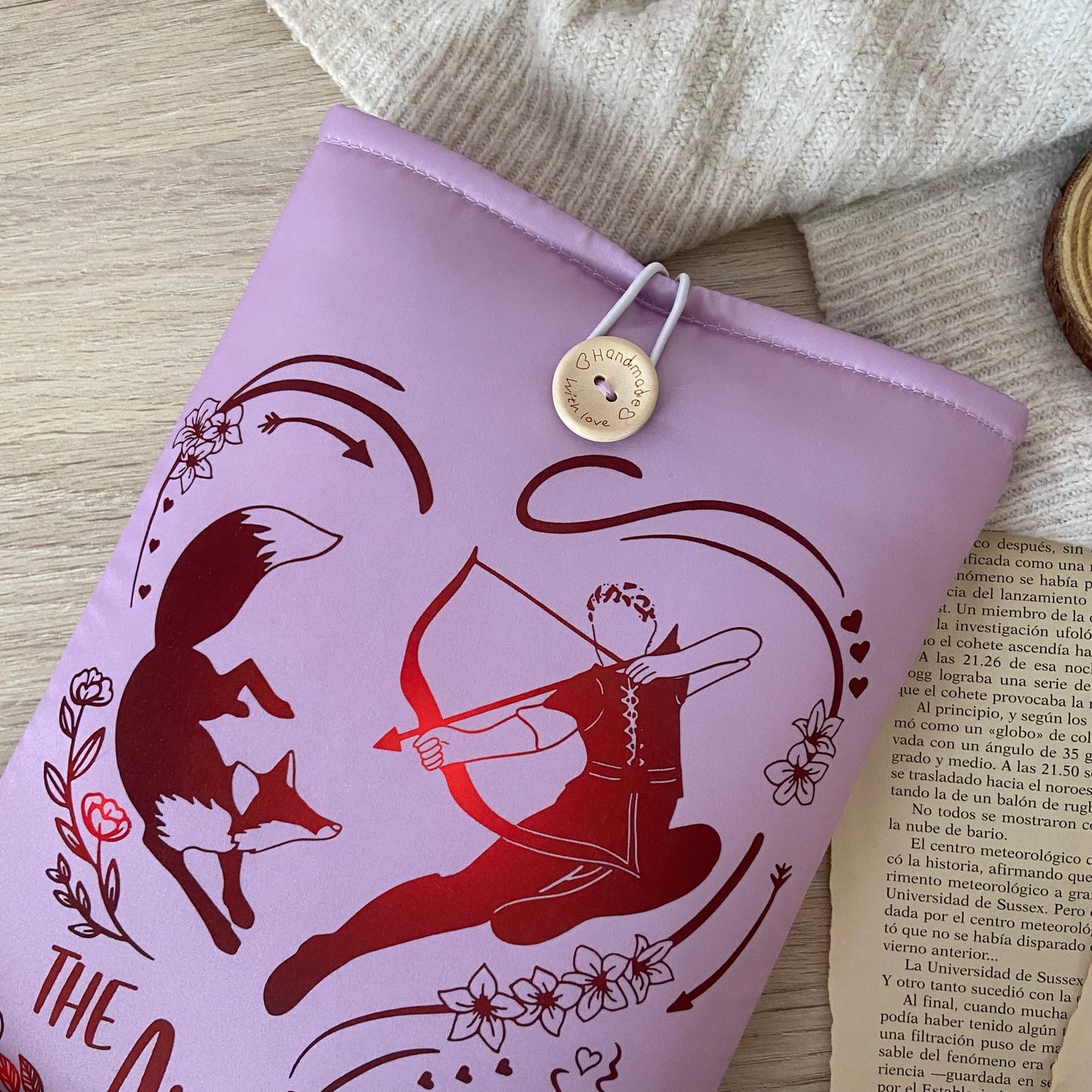 Funda literaria Once upon a broken heart/Érase una vez un corazón roto