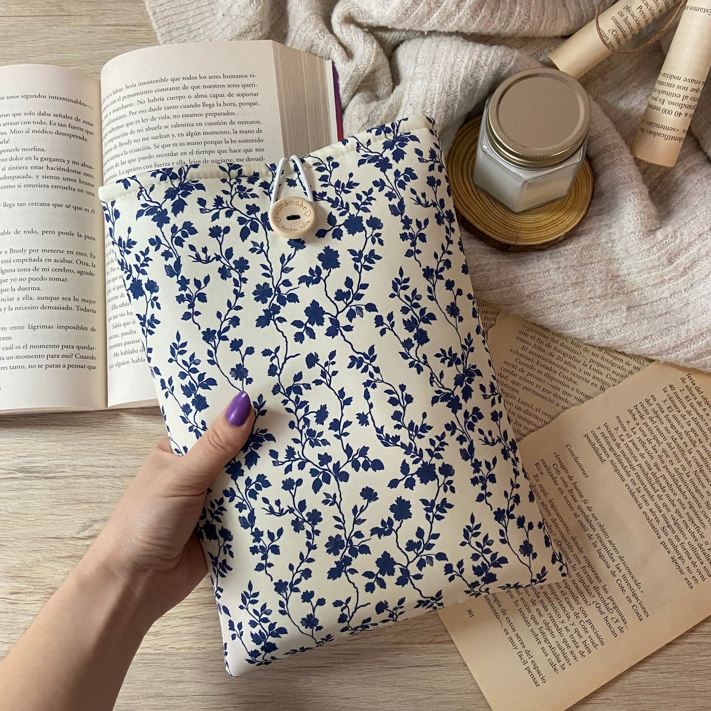 Funda literaria Jackie