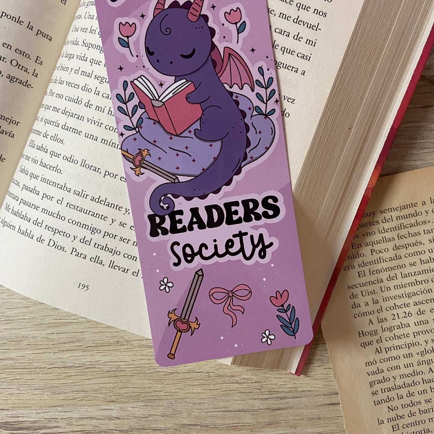 Marcapáginas fantasy readers society